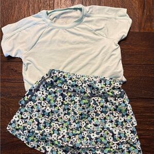 Athleta Light Blue Kids Tee